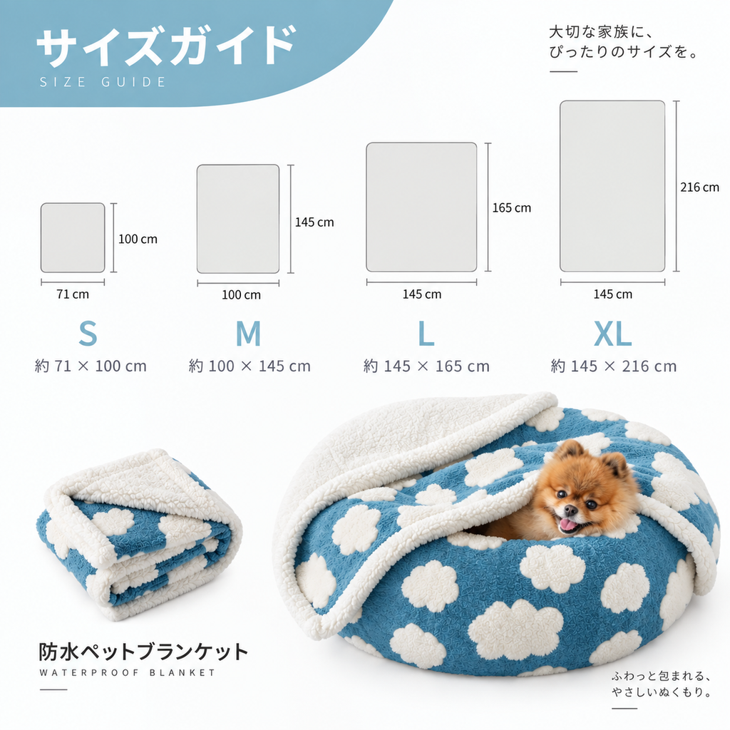 Mofu™ ウォータープルーフブランケット
